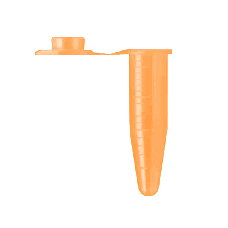 Microtubo para semillas Ecomagic peq 1000uds naranja